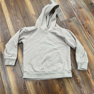 Adidas Tan Fleece Hoodie